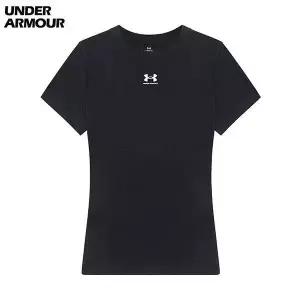 [언더아머]UA 라이벌 코어 헬스 러닝 등산 여성 반팔티 1383648-001 743187