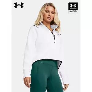 [언더아머]UA 언스타퍼블 플리스 크롭 여성 반집업_1379844-100 743272