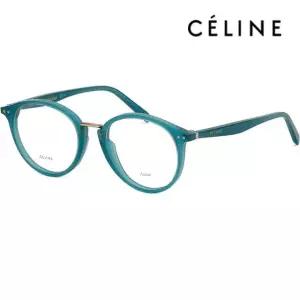 안경테 CL41406 21H 라운드 블루 그린 투명 뿔테 명품 패션