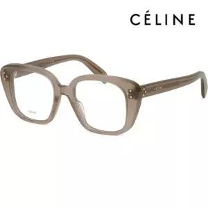 안경테 CL50136I 045 사각 투명 브라운 뿔테 명품