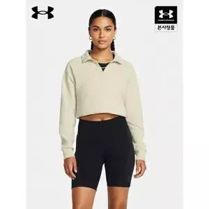 [언더아머]UA 언스타퍼블 플리스 여성 럭비 크롭_1382746-273 743354