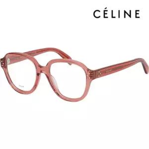 안경테 CL50107I 074 핑크 투명 뿔테 명품 사각