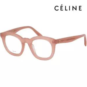 안경테 CL5004IN 074 핑크 투명 명품 사각 뿔테