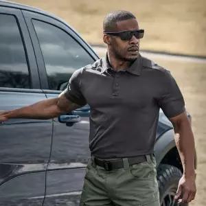 씨큐알 어반 폴로 아웃도어 PK 카라 반팔 티셔츠 5005285098