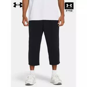 [언더아머]UA 언스타퍼블 플리스 배기 남성 크롭 팬츠_1384010-001 742806