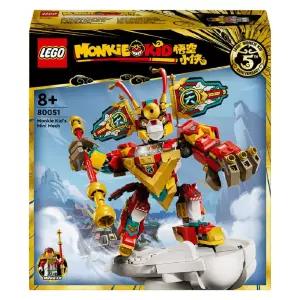 레고 어린이 선물 몽키키드 5주년 기념 몽키키드와 함께 하는 미니 로봇 세트 장난감 초등생