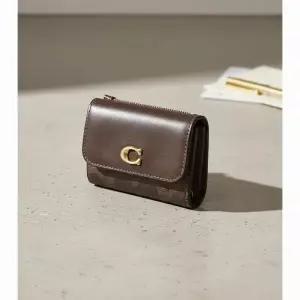 코치 COACH 에센셜 카드홀더 카드지갑 시그니처 캔버스 CAN48 B4 MPL