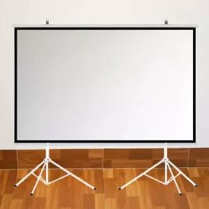 이동식 프로젝터 스탠드형 휴대용 스크린 유압식 캠핑용