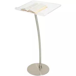 크리스탈 강연대 교회 예배 성서 단상 설교대 아크릴 연단 연설대