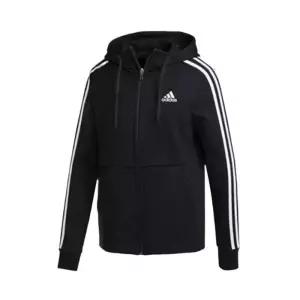 [아디다스]아디다스 남여공용 에센셜 플리스 후드 자켓 블랙 CK0160