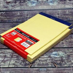 5권 B5 50매 리갈패드-노랑 브랜빌 옥스포드