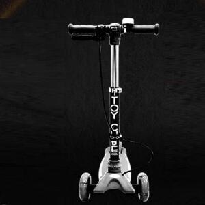 유아 세발킥보드 티큐브 블랙 1P 접이식 LED 씽씽이