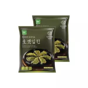 부침명장 향긋하게 부쳐나온 생깻잎전 240g 2개