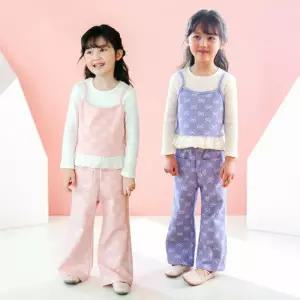 [러브비쥬엔젤]러브비쥬엔젤 키즈 여아 뷔스티에 스타일 상하세트 5-