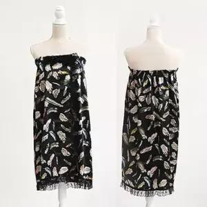 랩가운 실크터치 골프샤워가운 랩 목욕가운 여름 로브 2color