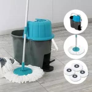 밀걸레마대 통돌이청소 밀대 크리너 극세사 B타입 물걸레청소기