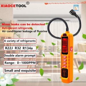 고감도 프레온 누출 감지기 할로겐 누출 감지기 R22 R410A R134A R1234YF 냉매 가스 HVAC 에어컨 테스터