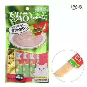 이나바 챠오츄루 닭가슴살 오징어 14g 4p SC 79