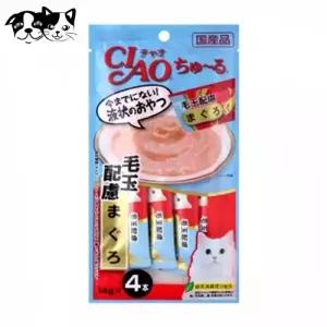 이나바 챠오 츄루 헤어볼 참치 14g x 4p