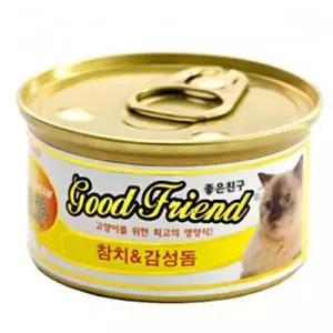 굿프랜드 참치와감성돔_고양이 85g 24개