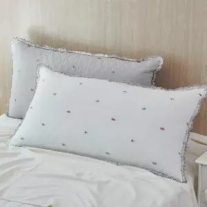 애블린 고급 대쿠션 등쿠션 헤드 쿠션 커버