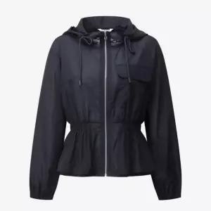 백화점 CC콜렉트 시스루 페플럼 후드 집업 C252MSJ036