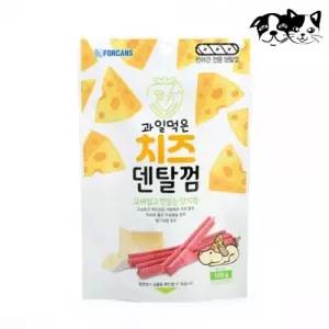 포켄스 과일먹은 치즈덴탈껌 딸기 100g
