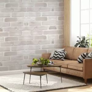 셀프 인테리어 파벽돌 단열벽지 화이트 20m 폼블럭 도배지