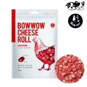 바우와우 치즈롤 치킨맛 120g