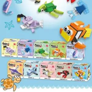 랍스터 나노 블럭 미니 디폼 10종 한세트 어린이날 단체 선물 어린이집