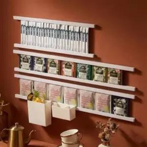 [생활] 수납 리빙 티백 커피 탕비실 정리함 홈카페 DIY 박스