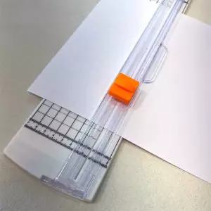 문서 서류 종이 재단기 사진 자르기 안전 트리머