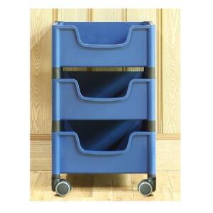 수납박스3단-블루-로라형 스마트