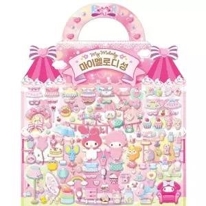 산리오캐릭터즈 입체가방 스티커 마이멜로디 성