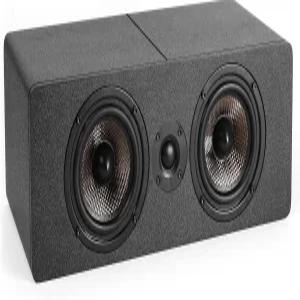 홈 시어터 서라운드 사운드용 미카 MB42X-C G2 센터 채널 스피커 양방향 패시브 스피커(블랙 각)
