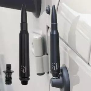 지프 랭글러 JK JKU JL JLU 2007-2021용 5.7 알루미늄 FM 공중 안테나 라디오 쇼트 블랙 교체 차량