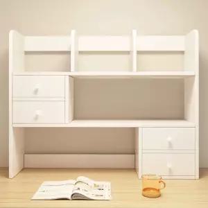 책장 위 탁상용 작은 스틸 책상용책장 높이조절 책꽂이