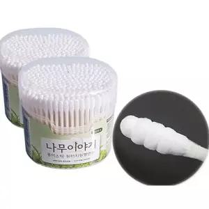 [에스에스_62]영수 아기면봉 종이스틱 원형 통 면봉 회오리