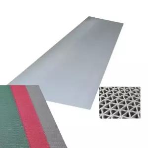 출입구 현관 발 매트 레인 코일 신발 발판 회색