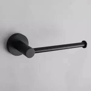 블랙 휴지걸이 두루마리 홀더 벽걸이 화장실 인테리어