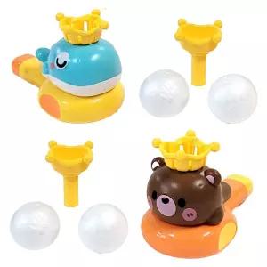 애니멀 파이프 숨겨루기 더블세트 공띄우기 폐활량게임 (2개)