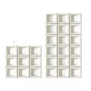 큐블럭 디자인벽돌 PU 담장 칸막이 디자인 사무실 장식