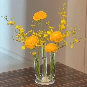 삼발 꽃병 화병 원형 집들이선물 인테리어 수반