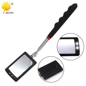 경량 조정가능한 발견 거울 검사 거울을 가진 망원경 구부릴 수 있는 머리 차 바닥