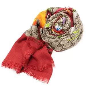 (한정특가) 구찌 GG 플로라 프린트 숄 609318-3G165-9774