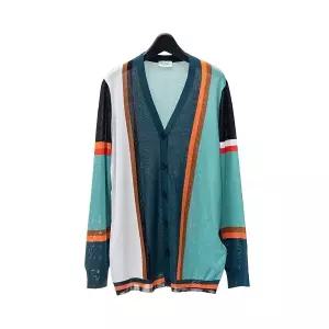 (한정특가) 라프리마 페라가모 여성 멀티컬러 블록 가디건 11-D708 TONI+MEZCAL 727415