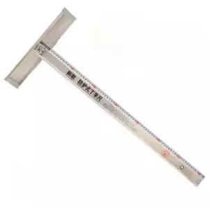 건축 제도자 t자 스틸자 160cm 대형 타일 직각자 실습용 측정 수직