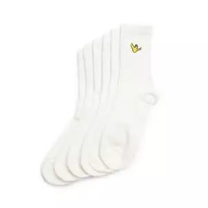 마크곤잘레스 MARK GONZALES 엔젤 와펜 미들 삭스 3PACK - WHITE