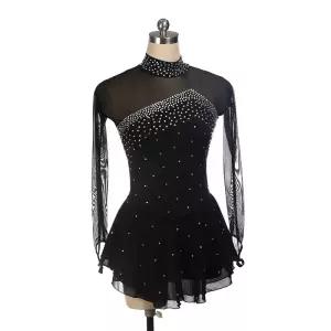 피겨복 피겨 의상 선수용 대회 경기 갈라쇼 공연 반짝이 드레스