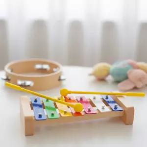 미니 레인보우 실로폰 어린이 글로켄슈필 음악놀이 리듬악기 장난감 음율영역 연주 교육용